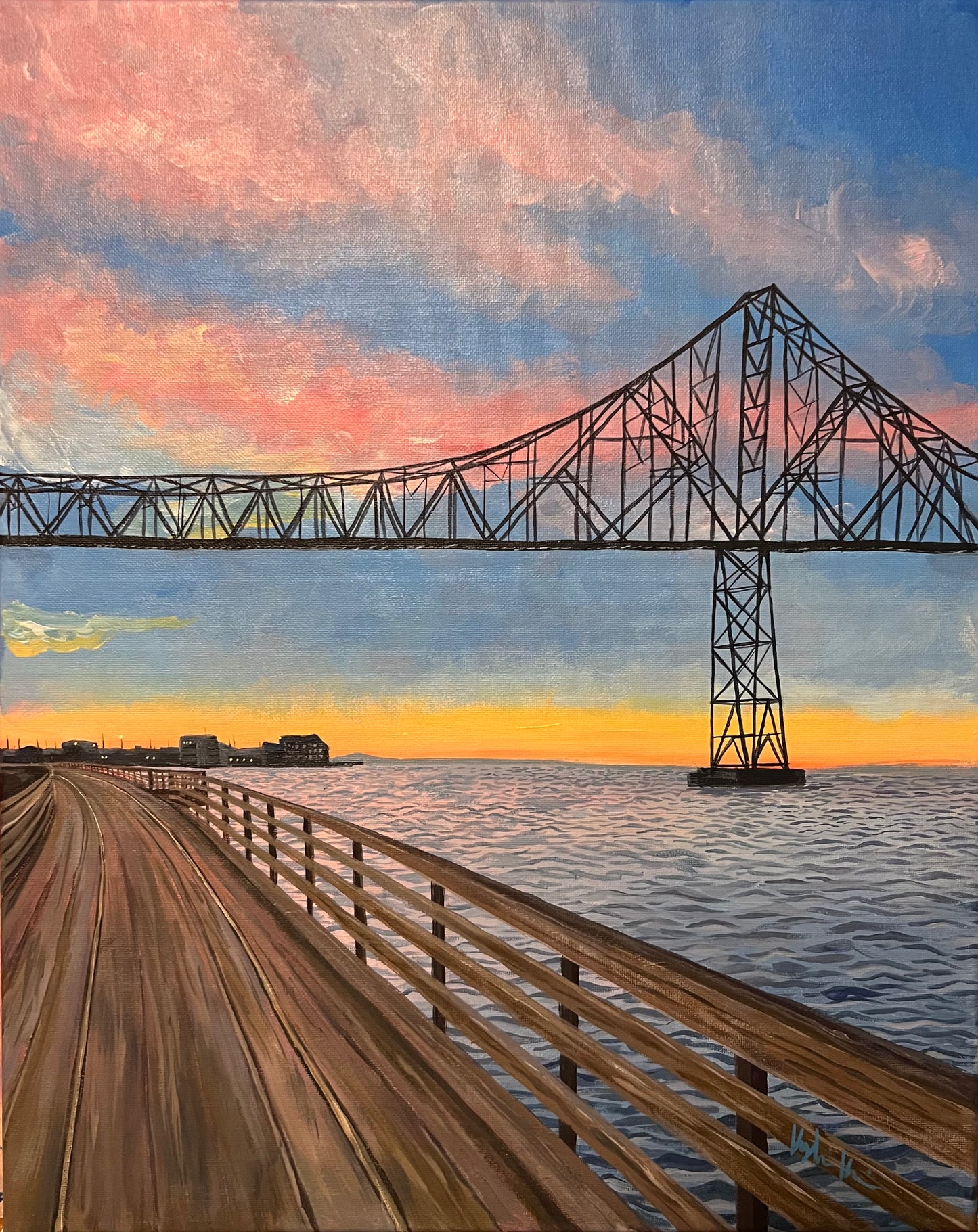 Astoria Sunset (Print)