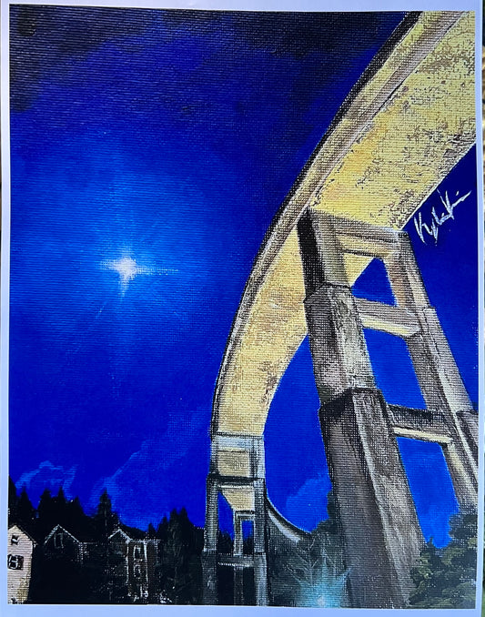 The Bridge Painting, Print